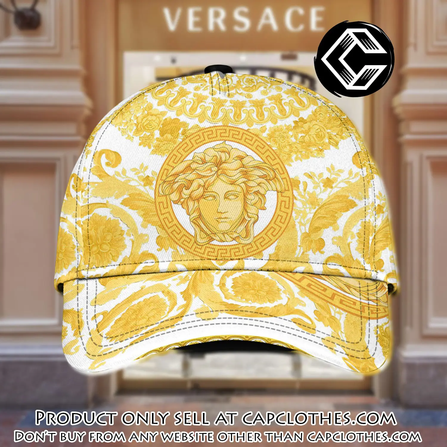 Versace luxury cap print 3d trending cap ctc1133 cc4538912